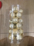 Bombki choinkowe zlote 