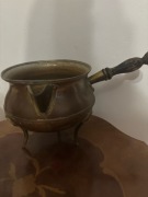 Garnek miedziany vintage