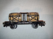 Dwuosiowy beczkowóz do przewozu wina Märklin Marklin H0 Rzadki!