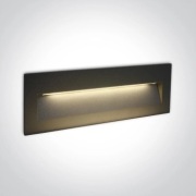 Lampa schodowa OneLight 68068C/AN/W LED 7W IP65 550lm antracyt