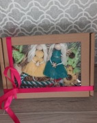 Ozdoby świąteczne handmade - makrama 