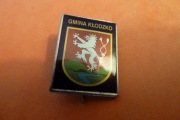 Gmina wiejska Kłodzko Herb 1. wersja pin przypinka 