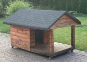 Buda dla psa ocieplona duża