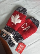 Rękawiczki CANADA Olimpijskie ORYGINAŁ Z METKAMI