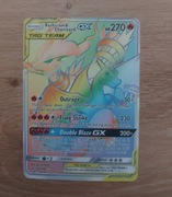 Karta pokemon Reshiram & Charizard GX secret 217/214