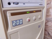 RETRO KOMPUTER (199) BIG TOWER Z WYŚWIETLACZEM AMD K6