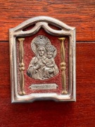 Stara plakieta, Matka Boska z Dzieciątkiem, Pamiątka 1000 lecia