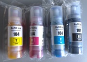 Shuolei Tusze do drukarki Epson 104 wkłady atramentowe 