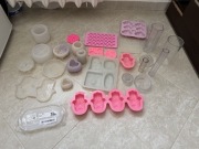 Zestaw form do świec wolnostojących oraz do gipsu