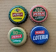 BROWAR PERŁA LUBLIN LOTERIA - zestaw 4 kapsli 