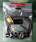 Kabel połączeniowy EURO-SCART (Euro) - 6x RCA (cinch) - długość 1,0m