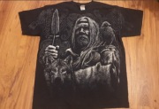 T shirt koszulka Wiking ,Viking Odyn Kruk roz XL
