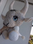 Baphomet devil goat maskotka 