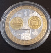 Medal kolekcjonerski "Europa – Repubblica di San Marino" 999 ag