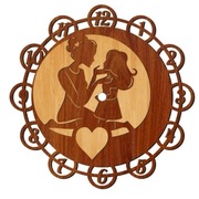 zegarki ścienne wymiar 12-38