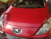 Maska Peugeot 307 LKRD czerwona
