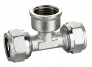 TRÓJNIK PEX 16x1/2x16 GW TROJAK SKRĘCANY PEX/AL/PEX SKRĘTNY ALUPEX