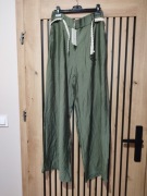 Spodnie KHAKI szeroka nogawka L XL 