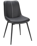 Vasagle Krzesło do jadalni tapicerowane nowe