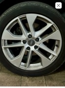 oryginalne felgi aluminiowe z oponami do Audi Q2, Q3 A3  215/50/R18  