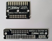 Płytki PCB Amiga FDD breakout
