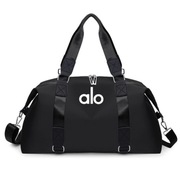 Torba sportowa ALO czarna –torba na siłownię, fitness, podróżna, treningowa