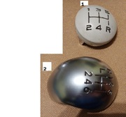 Dekielek Gałka zmiany biegów CITROEN C3 C4 C5 C8 PEUGEOT 207 307 308 407