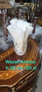 Wazon kolorowe szklo Krosno