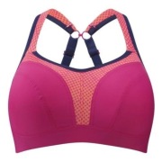 Panache Sport Pink stanik sportowy 60F 28F 60G biustonosz Black racer