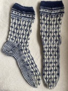 Skarpetki na drutach 38-40 handmade