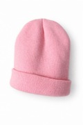 Różowa czapka beanie
