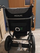 MEDILIFE O2 + DODATKOWA BATERIA WÓZEK INWALIDZKI ELEKTRYCZNY LEKKI SKŁADANY