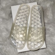 Przezroczyste Klapki Calvin Klein Jeans r 40 26.5 cm Clear