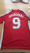 Koszulka Arsenalu Lukas Podolski z autografem