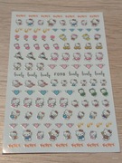 Naklejki na paznokcie samoprzylepne sanrio hello kitty