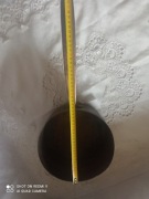 Stary miedziany rondel 