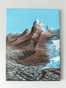 "Twardy płaskowyż" Obraz akrylowy 42x29,5cm