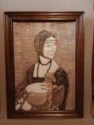 Dama z łasiczką obraz