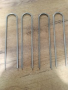 Kotwy/śledzie do trampoliny 10SZT– ocynk fi 6 mm, 29 cm – mocne i trwałe