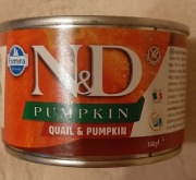 N & D Pumpkin Quail &Pumpkin przepiórka i dynia