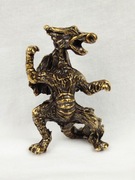 Figurka kolekcjonerska metalowa smok wawelski Kraków Vintage