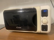 Kuchenka mikrofalowa z grillem Candy EGO-G25DCW | Styl Retro | 25L | 900W