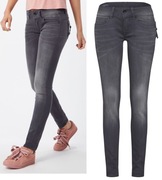 spodnie G-Star RAW W26 L34 Midge Cody Mid Waist Skinny Jeans 60883-6132-071