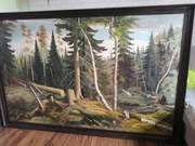 Obraz na płótnie kopalnianym Piotr Klama 2mx130cm