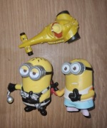 Minionki Figurki zestaw 3 sztuk