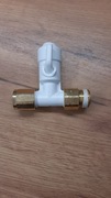 Trójnik z zaworem i szybkozłączką 3/8”