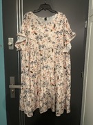 Shein Curve sukienka modny wzór kwiaty floral hit roz.48