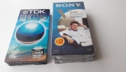 Kaseta VHS TDK E-HG 240 + 2x SONY 240 Excellence ( nowe 3 sztuki )