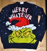 7* The Grinch Świąteczny sweter S
