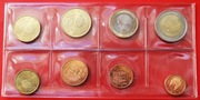 Hiszpania   Kompletny    Zestaw euro 2016 r    kpl 8 sztuk  mennicze  !!